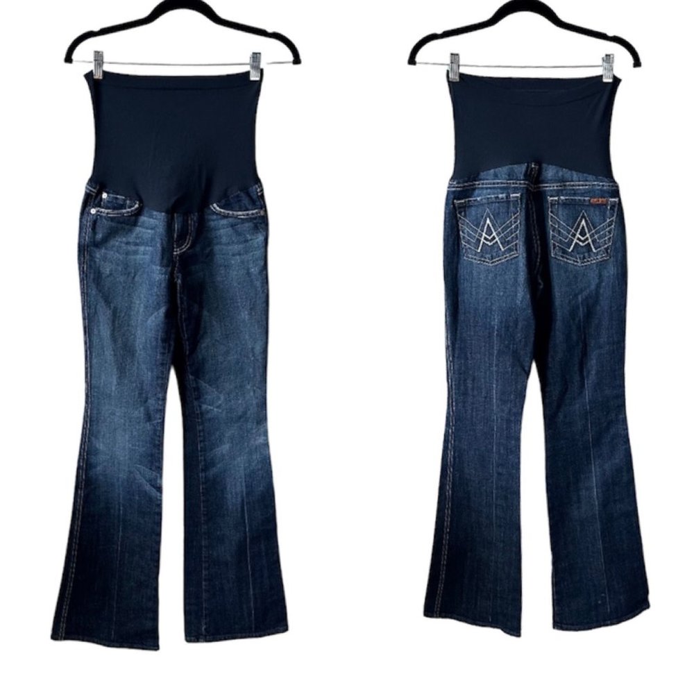 7 For All Mankind Maternity A Pea in the Pod A Pocket Jeans